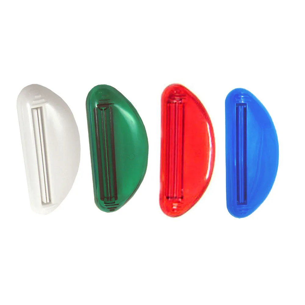 3 Toothpaste Tube Squeezers Dispenser Toothpaste Rolling Holder Squeezer Plastic