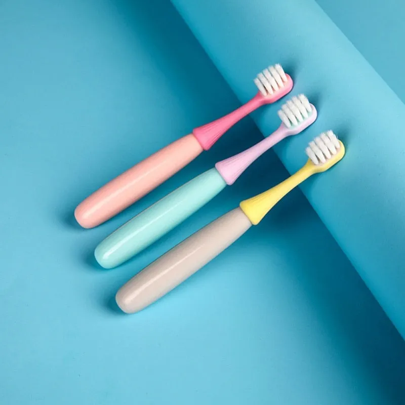 3pcs/set Children Toothbrush Soft Bristles