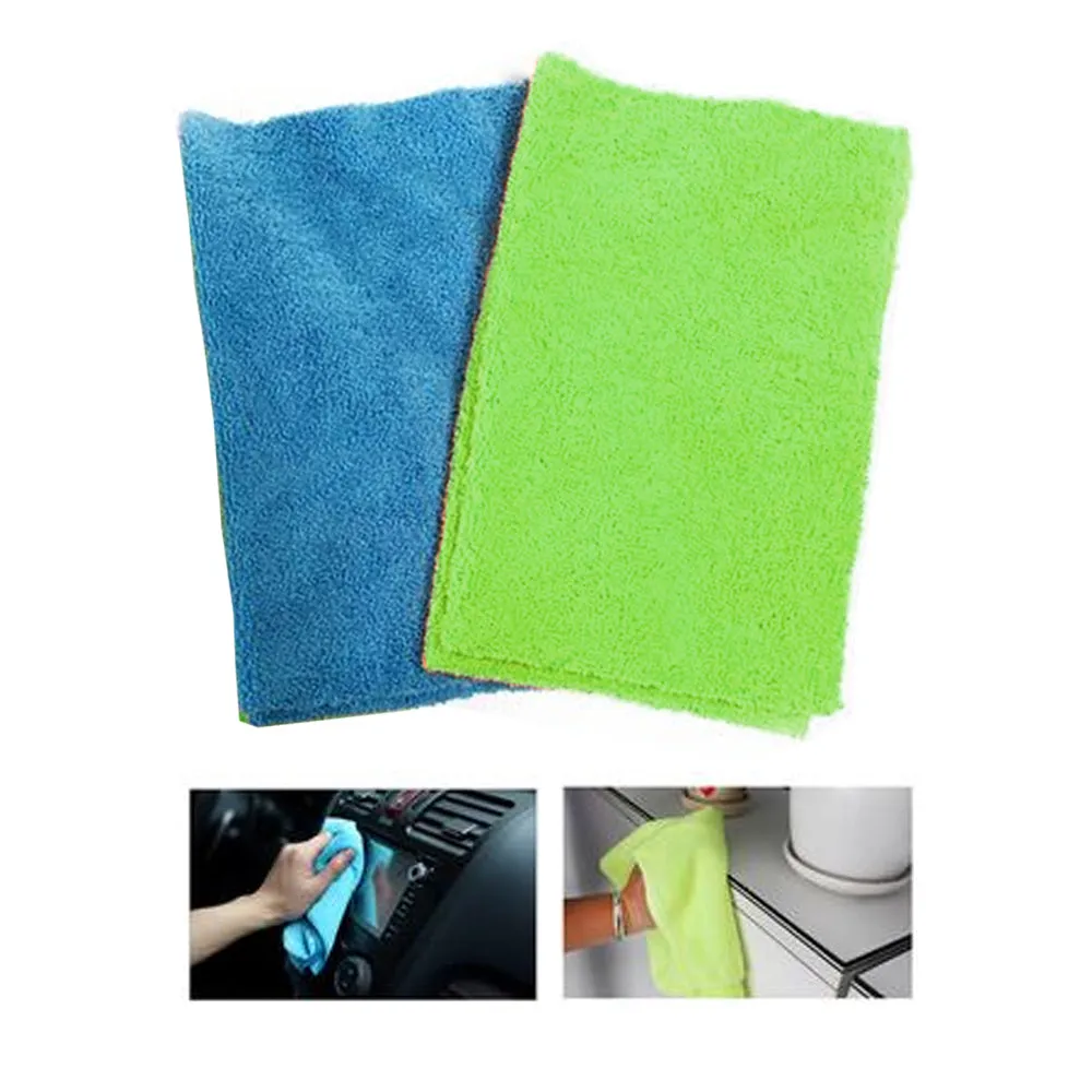 6 Pc Multi Purpose Microfiber Cloth Cleaning Rag Window Cleaner Towel Car Detail