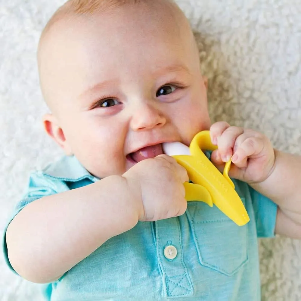 Baby Banana Infant Toothbrush - Yellow Banana