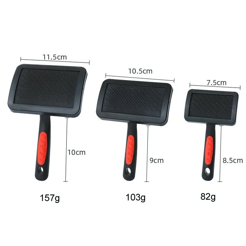 Curved Pet Needle Comb For Floating Hair Removal