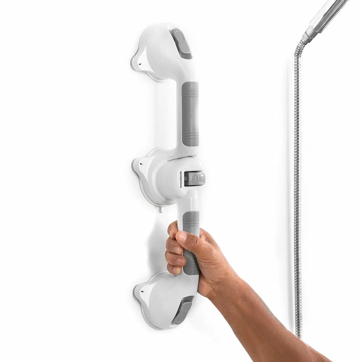 Double Angular Safety Bathroom Grab Rail Grabbath Innovagoods
