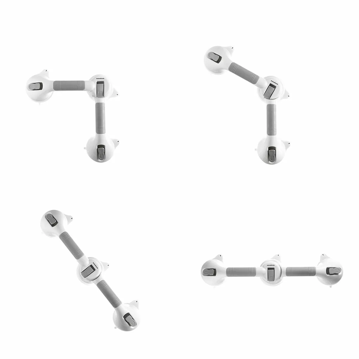 Double Angular Safety Bathroom Grab Rail Grabbath Innovagoods