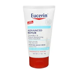 Eucerin Advanced Repair Light Feel Hand Creme 2.7 oz By Eucerin