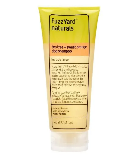 FuzzYard Tea Tree & Sweet Orange Shampoo For Dogs