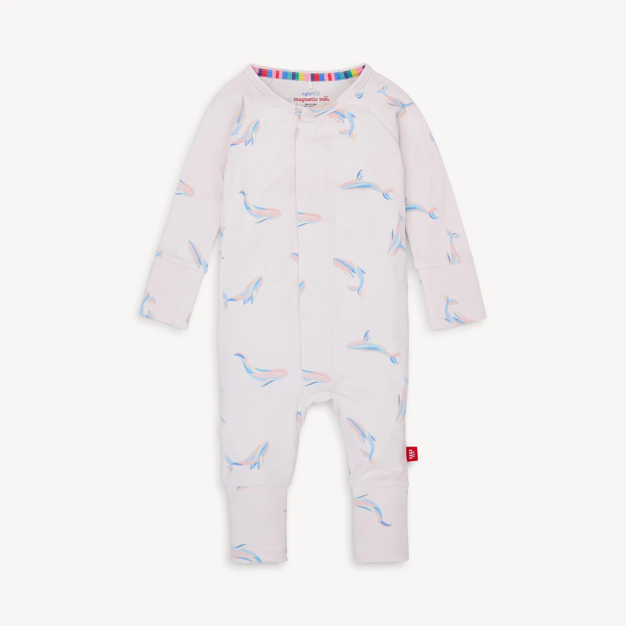 I Whale Always Love You Convertible Coverall by Magnetic Me