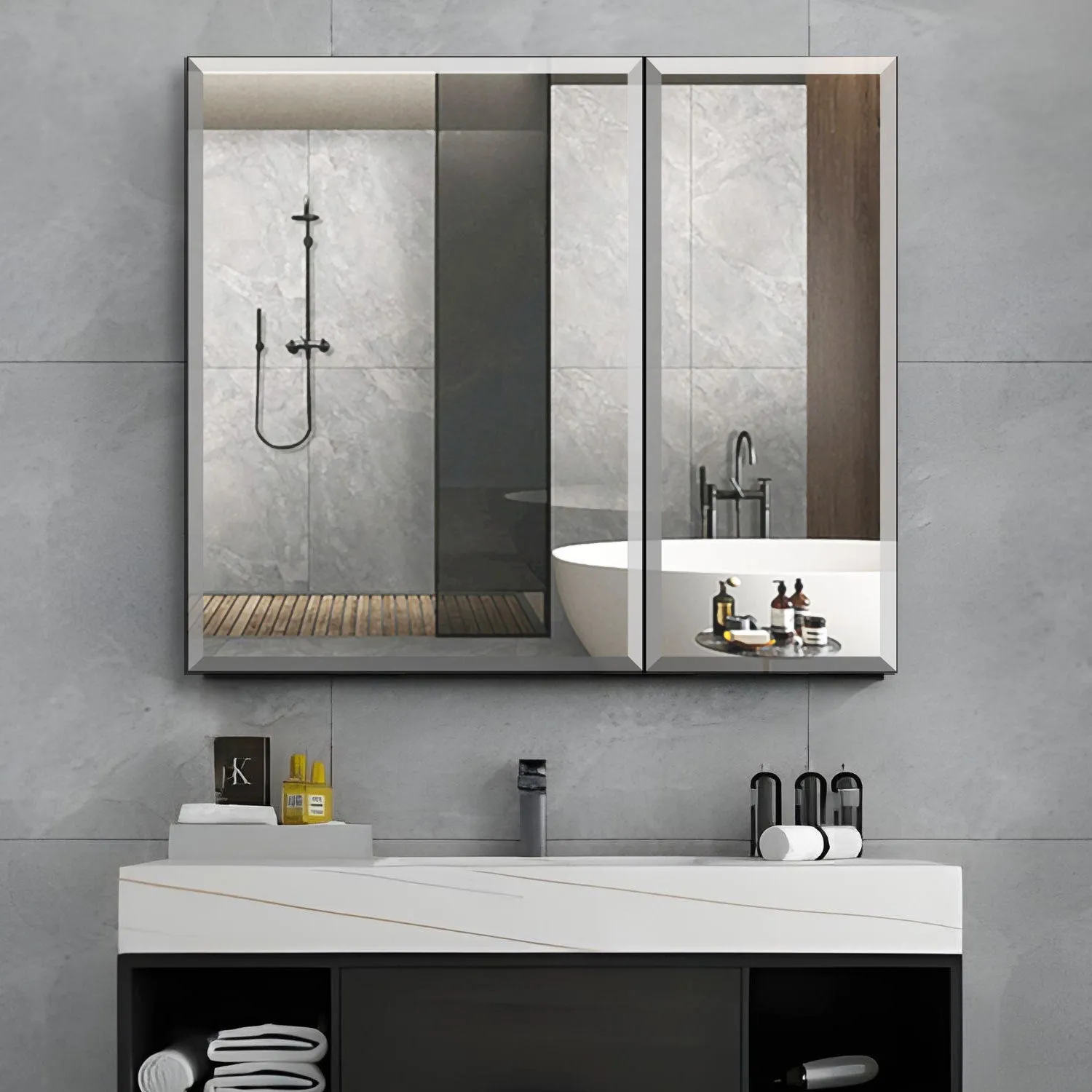 Medicine cabinet with Mirror