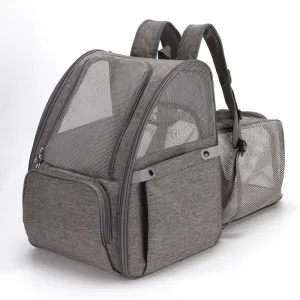 Oxford Cloth Breathable Foldable Pet Backpack