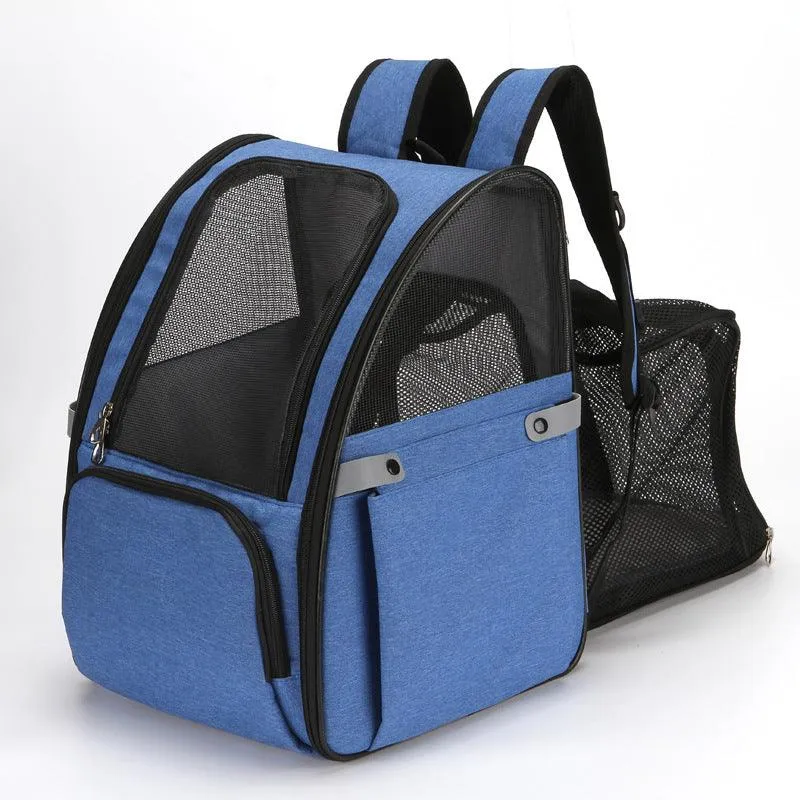 Oxford Cloth Breathable Foldable Pet Backpack
