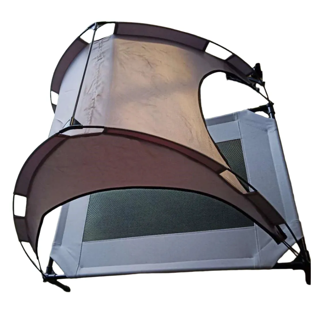 Pet Outdoor Supplies Covered Loft Cot Bed Camp Bed Sunshade Tent