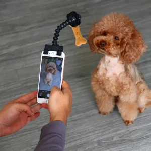 Pet Selfie Stick with Adjustable Neck