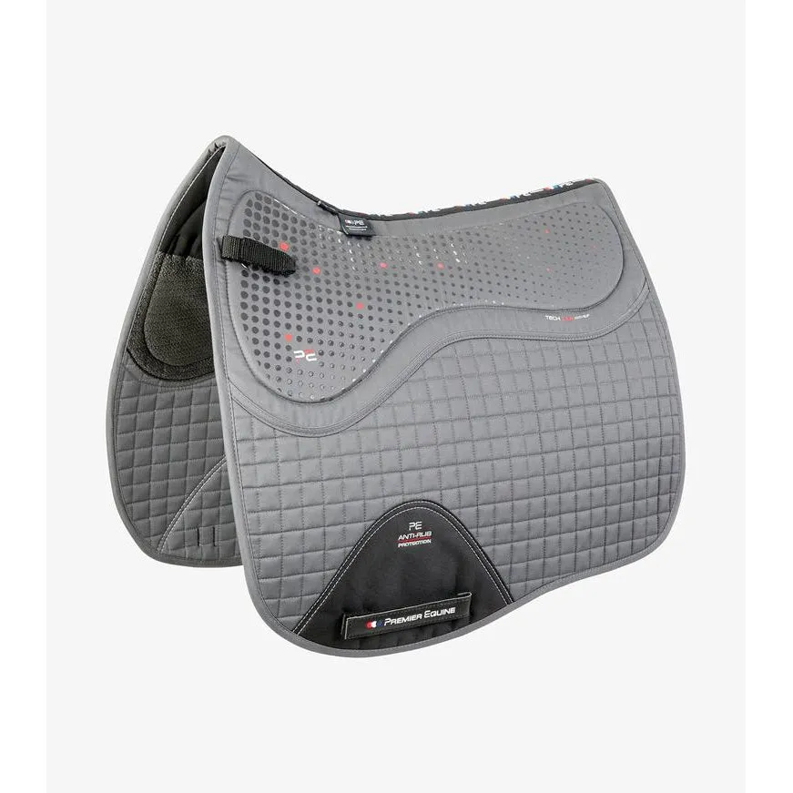 Premier Equine Close Contact Tech Grip Pro Anti-Slip Saddle Pad - Dressage Square