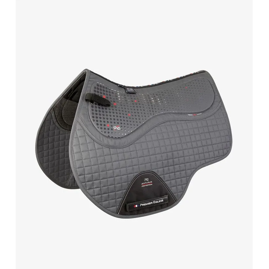 Premier Equine Close Contact Tech Grip Pro Anti-Slip Saddle Pad - GP/Jump Square