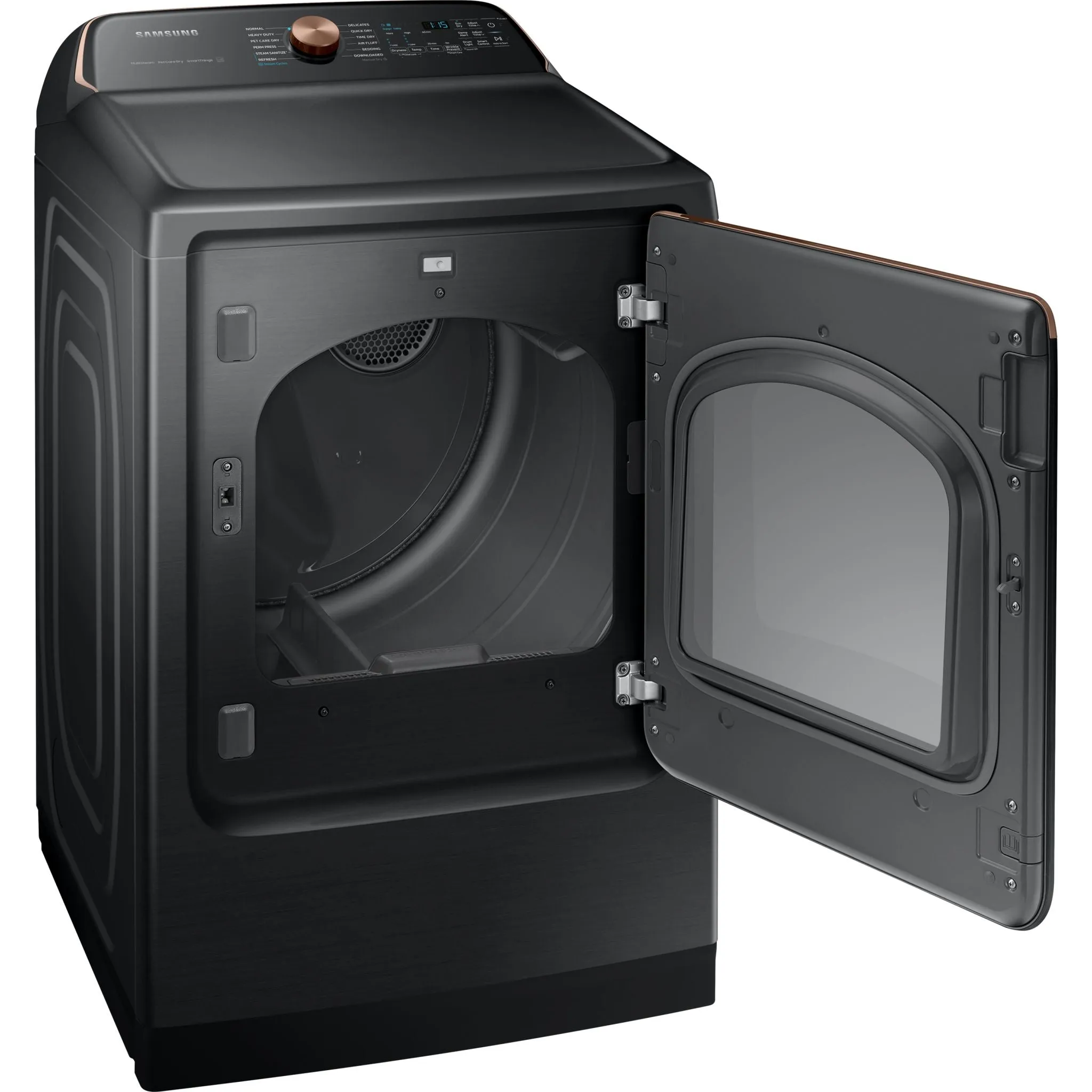 Samsung Steam Dryer (DVE54CG7550VAC) - Black Stainless