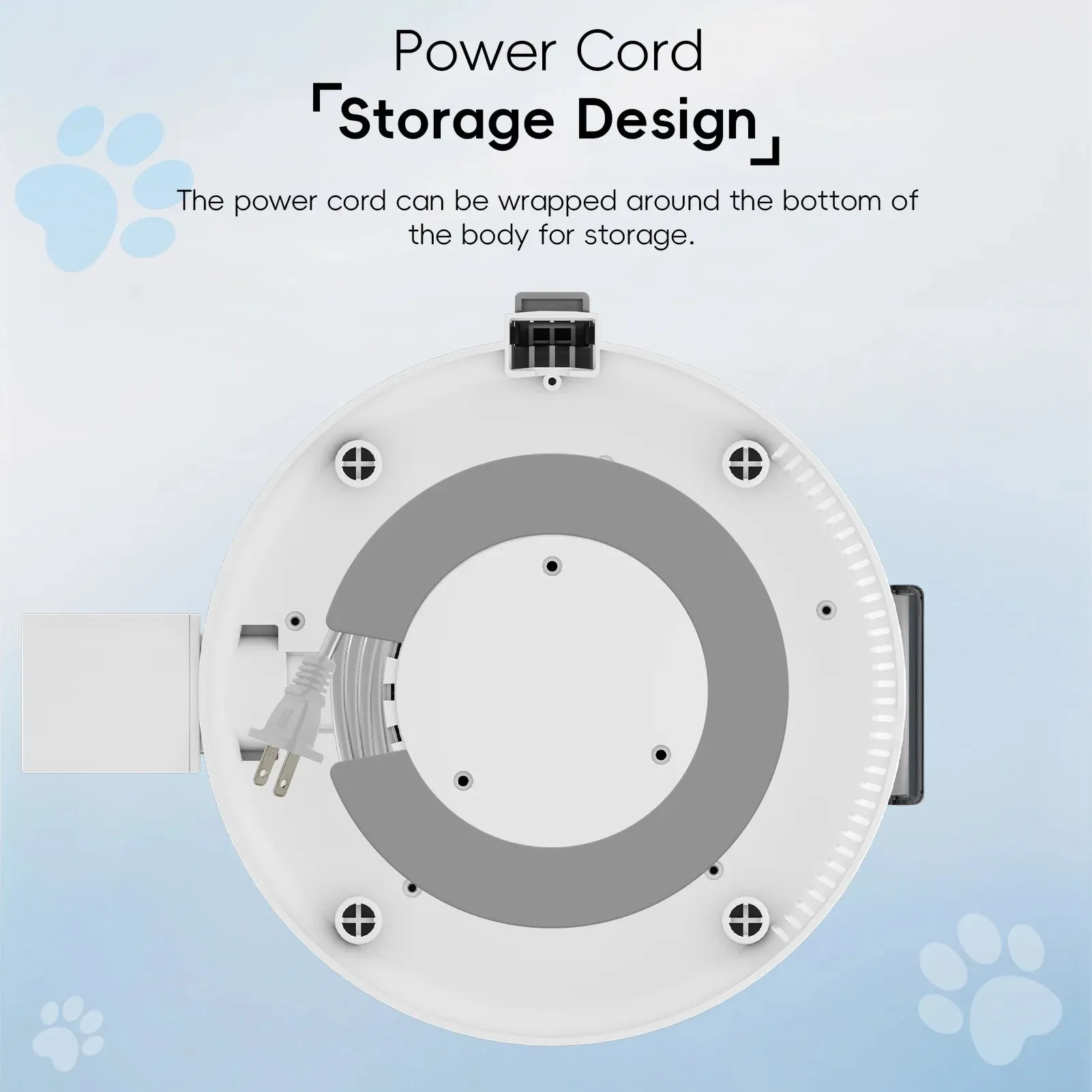 WHALL Pet Grooming Vacuum, Dog Hair Vacuum with 3 Modes, 5 In 1 Kit, 3L Large Dustbin, Low Noise